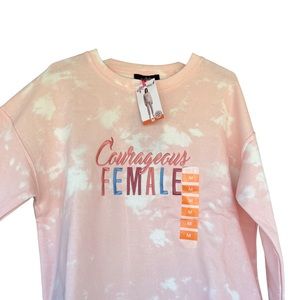 Breast Cancer Sweatshirt, Pink size M